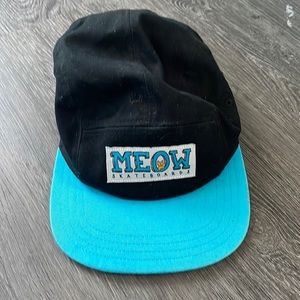Meow Skateboards 6 panel hat